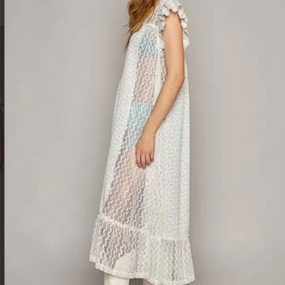 POL blue floral dress - Picture 2 of 3